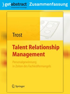 cover image of Talent Relationship Management (Zusammenfassung)